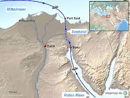 Aus wikipedia, der freien enzyklopädie. Stepmap Suezkanal Landkarte Fur Afrika