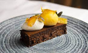 Chocolate Nemesis With Orange And Creme Chantilly Chocolate Orange Desserts Orange Dessert Food