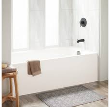 However, they might sacrifice some soaking and drain features. Three Wall Alcove Tubs