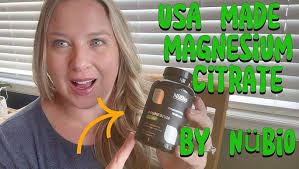Amazon.com: USA Made Vegan Magnesium Citrate 400mg Capsules (Citrato de  Magnesio) Non-GMO & Gluten-Free, Magnesium Supplement for Sleep Aid, Brain,  Heart Health, Bone Strength, Metabolism and Stress by NüBio : Health &