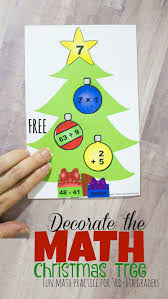 Free Decorate The Math Christmas Trees Christmas Math Christmas Math Activities Christmas Math Worksheets