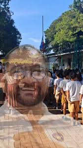 The flag bows at half-mast as Burgos mourns the loss of a good public  servant, Nathaniel 'Boy' D. Escobar, who gifted us the cry of unity — "Ayos  Burgos." Your legacy will