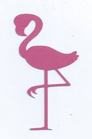 Flamingo Silhouette Par Hilemanhouse Sur Etsy Pochoir Silhouette Flamant Rose Broderie Canevas