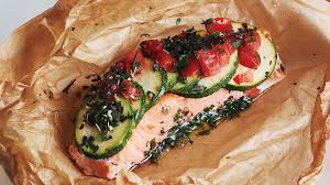 Place salmon pieces in a shallow dish. Salmon En Papillote American Heart Association Recipes