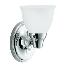 Bathroom faucets set the tone for your bathroom decor. Kohler Forte Transitional 1 Light Polished Chrome Wall Sconce K 11365 Cp The Home Depot
