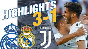 Real madrid are still in the tussle for spanish la liga title with barcelona and they need to play three more league games before getting ready for the champions league final. Real Madrid Vs Juventus 3 1 Highlights 2018 Youtube