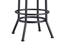 Added stability and strength are provided by the square foot ring and the these high back counter height stools are perfect for kitchens, patios, cafes, pubs, bistros, and restaurants because they are easy to clean and. 32 Inch Vintage Industrial Bar Stool Metal Wood Swivel Bar Stool Retro Bar Height Stool Counter Height Adjustable Kitchen Stools Set Of 2 Extra Tall Pub Height 26 32 Inch Fully Welded Black 2pcs Pricepulse