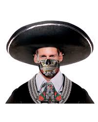 Halloween kann auch elegant und stilvoll sein. Dia De Los Muertos Alltagsmaske Fur Manner Kaufen Karneval Universe