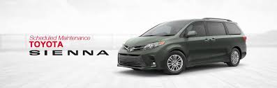The maintenance performed during each service appointment varies by vehicle model and year, driving conditions and other factors that our trained. Toyota Sienna Scheduled Maintenance South Dade Toyota Of Homestead
