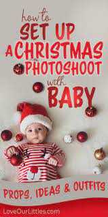 Diy Baby Christmas Pictures At Home Props Tips And Examples Baby Christmas Photos Christmas Baby Pictures Baby Christmas Photography