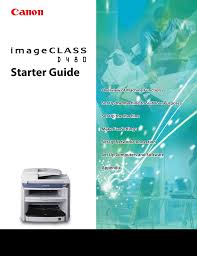 Copyright © 2021 canon india pvt ltd. Canon Imageclass D480 Quick Start Guide Manualzz