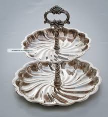 Vintage sterling silver candy dish 6 125 grams. Vintage Silver Plate Fb Rogers Two Tier Serving Tray Double Silver Candy Vintage Silver Silver