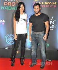 Katrina Kaif With Her Co Star Saif Ali Khan To Promote Phantom At The Prokabaddi League Finals In Mumbai Bollywood Fash Bollywood Katrina Kaif Latest Pics