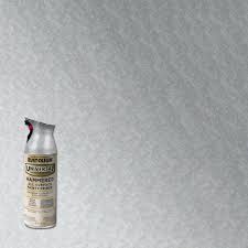 Rust Oleum Universal 11 Oz All Surface Hammered Silver Spray Paint And Primer In One 342492 The Home Depot