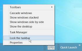 You must be signed in as an administrator to be able to do the steps in. Bring Back The Quick Launch Bar In Windows 8
