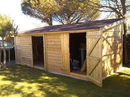 2 05 x 5 00 m bardage autoclave abri de jardin cabanon de jardin abri bois
