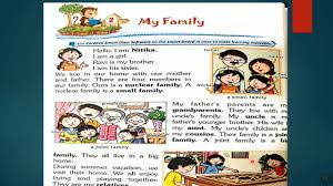 We should respect our teachers. Class Ii Evs My Family Youtube