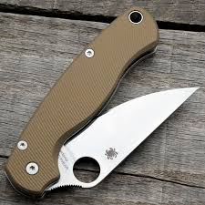 Spyderco Para Military 2 CruCarta Scales - Agent Series - Cerakote