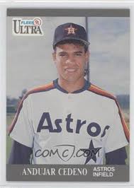Look through examples of andújar cedeño translation in sentences, listen to pronunciation and learn grammar. 1991 Fleer Ultra Base 135 Andujar Cedeno