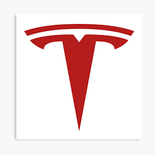 When designing a new logo you all images and logos are crafted with great workmanship. Tesla Logo Fotodruck Von Carldergrosse Redbubble