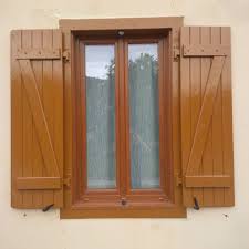 Realisation Par Delmas Diffusion D Une Fenetre Pvc Plaxe Chene Dore Volets Bois Bois De Chauffage Bois Fenetre Pvc
