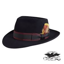Ready For A Night On The Town In Vegas This Fedora Was Inspired By Tradition Mixed With Our Double Two Tone Ribbon Will Lo Hats For Men Fedora Hat Men Fedora