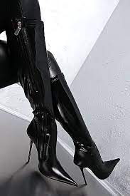 1969 italy leder hohe stretch stiefel schuhe z30 boots best leather high heels stiefel hohe stiefel kniehohe stiefel