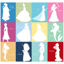 Free Disney Princess Silhouette Prints Disney Princess Silhouette Princess Silhouette Disney Printables Free
