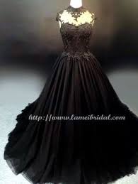 Gothic Style Black High Neck Wedding Bridal Dress Ball Gown Black Lace Ballgown Ys19188078 By Black Wedding Dresses Ball Dresses Ball Gown Wedding Dress