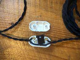Switch wiring shows the power source (power in) starts at the switch box. Diy Tutorial How To Wire A Switch To An Electrical Cord Snake Head Vintage
