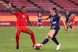 She has represented canada at the winter olympics four times on the women's hockey team, capturing three gold and one silver medal and twice being named tournament mvp. Canada Advance To Knockout Stage Of The Olympics With Draw Against Great Britain Waking The Red
