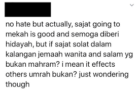 Hai sobat, membangun rumah tangga harmonis merupakan sebuah motivasi yang hendaknya anda jaga, pelihara dan tanamkan terus dalam benak sanubari. Sajat Tukar Identiti Bila Tiba Di Tanah Suci Agensi Umrah Tampil Dedah Hal Sebenar