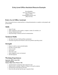 beginner resume sample without work