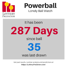Powerball Lonely Ball Watch Ball 35 Powerball Lottery Lottery Numbers