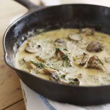 Mushroom Onion And Garlic Cream Sauce For Pasta Recipes Cream Sauce Pasta Cooking