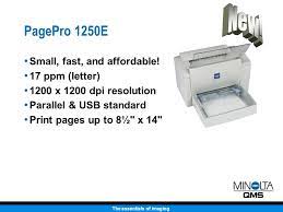 I agree that konica minolta and their logistical partner cannot be held responsible for damage resulting from failure by delivery subcontractors and /or transporters to properly deliver parcels undamaged and/or to the correct address. The Essentials Of Imaging Essential Printing Solutions Ppt Download