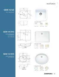 Esi Sharpsinks Catalog Pg 25 Gemstone Sinks Pintu