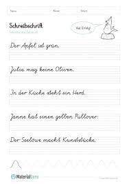 Maybe you would like to learn more about one of these? Arbeitsblatt Schreibschrift Einfache Satze Abschreiben 02 Schreibschrift Schreibschrift Uben Arbeitsblatter Fur Schulanfanger