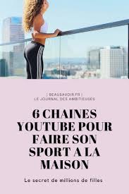 6 Chaines Youtube Pour Faire Du Sport A La Maison Sport Youtube Sport Programme Sport Femme Et Faire Du Sport