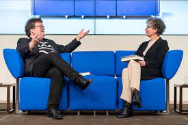 Das blaue sofa (schreibweise im logo: Frankfurter Buchmesse 2019 Das Blaue Sofa Mit 40 Stunden Live Programm Presseportal