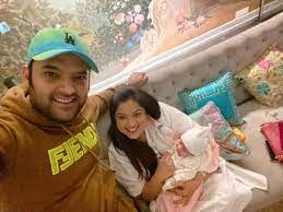They've become parents to a baby boy. Kapil Sharma S Daughter Anayra Sharma S Pictures Go Viral Ibtimes India