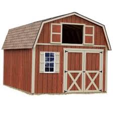 Best Barns Millcreek 12 Ft X 16 Ft Wood Storage Shed Kit Includes Floor Without 4x4 Runners Millcreek 1216f Storage Shed Kits Wood Shed Kits Barn Style Shed
