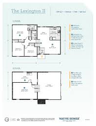 A wonderful open floor plan to entertain family and friends all year long. Lexington Ii Floor Plan Split Level Custom Home Wayne Homes