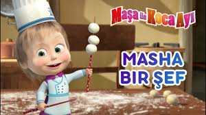 Masa Ile Koca Ayi Masha Bir Sef Youtube