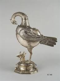 Pelican With Boys As A Drinking Vessel Kunad Christof Nuremberg Dated 1609 Shell Art Seashell Art Nautilus