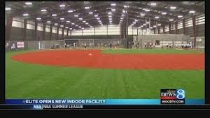 The dimensions of a baseball field will vary slightly based on the level of play. Elite Opens New Indoor Facility Youtube