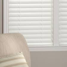Faux wood blinds offer the look and attractiveness of real wood blinds at an affordable price. Auction Ohio White Faux Wood Blinds
