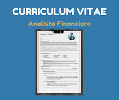Lo más habitual es redactar un currículu. Analista Financiero Ejemplo Practico De Curriculum Vitae 2019 Linkacv