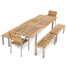 All inventoried locally and ready for immediate delivery. Vogue Teak Picnic Set Westminster Teak Westminster Teak Teak Outdoor Furniture Stainless Steel Furniture