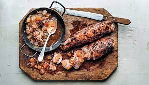 Combine the garlic powder, dried oregano, ground cumin, ground coriander, ground thyme, and salt in a small bowl. Grilled Pork Tenderloin With Mostarda The Splendid Table